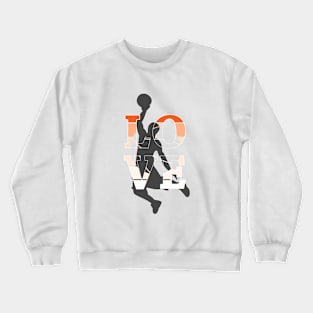 Cool Basketball Love Crewneck Sweatshirt